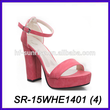 Roter Mode Braut Sandale Schuh